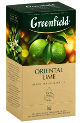 Čierny čaj Oriental Lime 25×1,5g Greenfield
