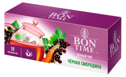 Čaj z černého rybízu 25*1,5g Bon Time