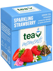 Čaj Sparkling Strawberry 34g, 20 × 1,7g Tea Moments
