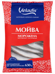 Mražená mojva nečštěná, glazovaná 630g Veladis