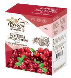 Brusnica lesná mrazená 300 g BZ!
