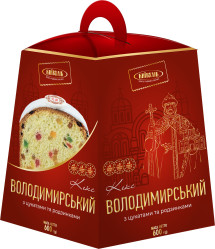 Kulič „Volodymyrský“ (mrazený) 600 g Kyivkhlib