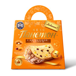 Kulič „Panettone s mandľovou polevou“ 450 g (mrazený) Kulynyči