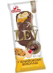 Zmrzlina v belgickej čokoláde Marakuja-Chia 80 g Laskunka
