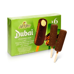 Zmrzlina Eskymo Dubaj s pistáciami a kataifi cestom 6×55 g Art Glacio