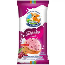 Plombírová zmrzlina s višněmi 100g KiK