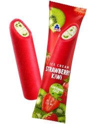Zmrzlina Jahoda-Kiwi s náplňou 85g RUD