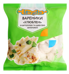 Vareniký so zemiakmi a cibuľou Lubimye 900g Levada