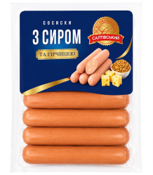Párky so syrom a horčicou 580g SMK