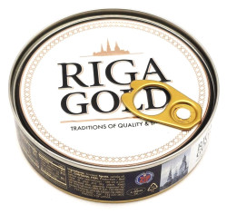 Šproty v oleji 240g RIGA GOLD