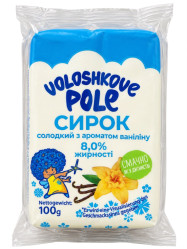 Sladký vanilkový tvaroh 8% 100g Voloshkove Pole