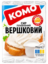 Tavený syr Smotanový 75g KOMO