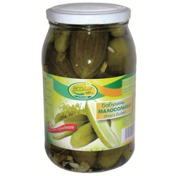 Nakladané uhorky Babuliny 420 g Ecohoff