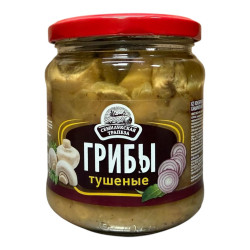 Dusené huby 460 g Semilukskaja Trapeza 