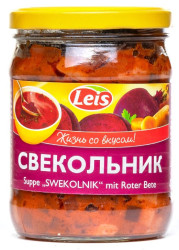 Polievka z červenej repy 480g Leis