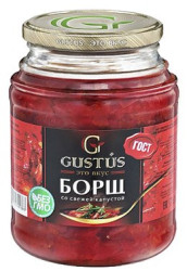 Polievka boršč s čerstvou kapustou 450g Gustus