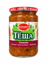Soljanka s uhorkami  480g Svokra Lackmann