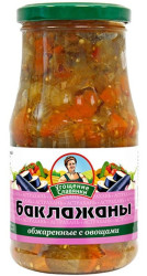 Vyprážaný baklažán so zeleninou 520g Ugoshenie slavjanki