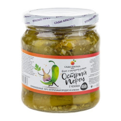 Pikantná paprika s cesnakom 450 g Sady Aragaca