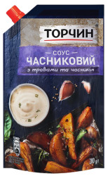 Cesnaková omáčka 200g Torčin
