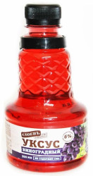 Hroznový ocot 6% 0,35L Stoev