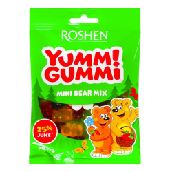 Želé Yummi Gummi Mini Bear Mix 70 g Roshen