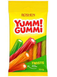 Želé s náplní s ovocnou příchutí 70g Rochen