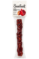 Sladký sudžuk s vlašskými orechmi a príchuťou granátového jablka 150g Sunfruit