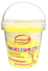 Cukrová vata Banánová radosť 50g Lackmann