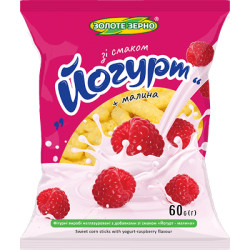 Kukuričné ​​chrumky Jogurt + Malina 60 g Zolote Zerno