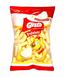 Kukuričné chrumky s príchuťou smotany a cibule 100g Gusto