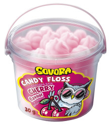 Cukrová vata s višňovou príchuťou 30 g SOVORA