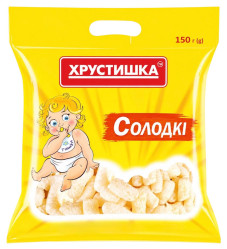 Kukuřičné tyčinky sladké neglazované TM 150g Chrustyška