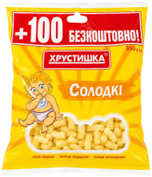 Kukuřičné tyčinky sladké neglazorované 350g TM Chrustyška