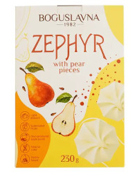 Zefír s kúskami hrušky 230 g Boguslavna