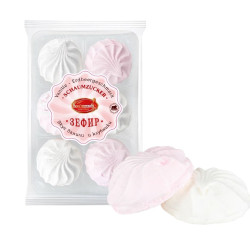 Zefír bielo-ružový 155 g Petersburgskij konditer
