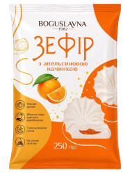 Zefír s pomarančovou náplňou 250g Boguslavna