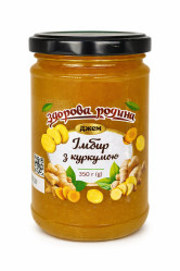 Džem zázvor s kurkumou 350g Zdorova rodyna