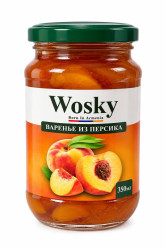 Broskyňový džem 350ml Wosky
