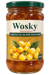 Džem z bielych čerešní 350ml Wosky