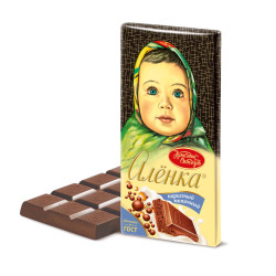 Mliečna čokoláda pórovitá Alenka 90g