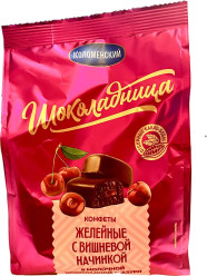 Želé bonbóny s višňovou náplní 160 g Kolomenskij