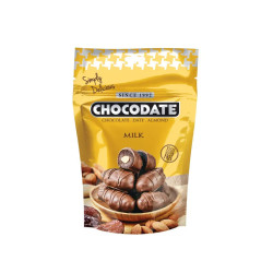 Dubajské datle s mandľami v mliečnej čokoláde 90 g Chocodate
