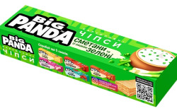 Čipsy so šľahačkovou a cibuľovou príchuťou 50g Big Panda