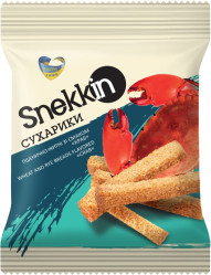 Suchariky s príchuťou kraba 70g Snekkin
