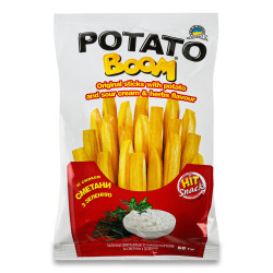 Kukuričné tyčinky so smotanou a bylinkami 50 g BOOM