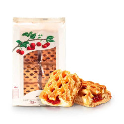 Sušienky lístkové „Ažur“ s višňovou náplňou 192 g Grona