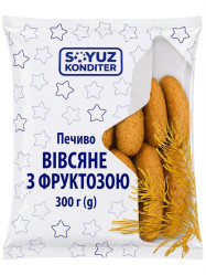 Ovsené sušienky s fruktózou 300g Soyuz