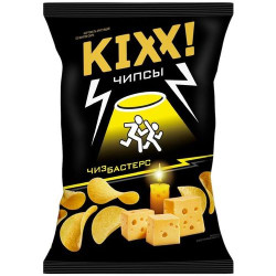 Bramborové chipsy Kixx Sýrová příchuť 50 g