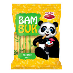 Trubičky s kokosovou príchuťou Bam-Buk 200 g AVK